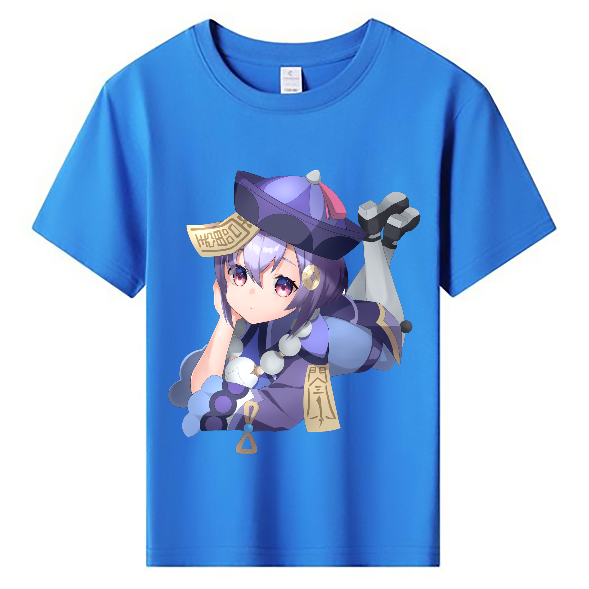 げんし神 七七 なな  genshin Nana 綿100％キッズTシャツ（フロントプリント）